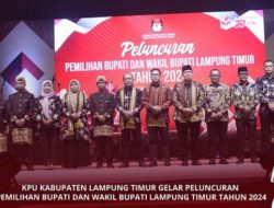 KPU Lampung Timur Luncurkan Tahapan Pemilihan Bupati dan Wakil Tahun 2024