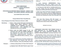 Muhammad Aini Terima SK Pengurus dari DPP, AWI Metro Berkibar Siap Jalankan Program