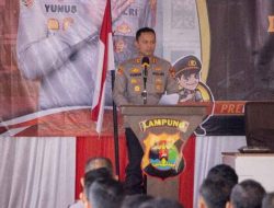 Pengamanan Pemilukada 2024 Jadi Fokus Utama Kepemimpinan AKBP M Yunnus Saputra Di Pringsewu