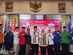 Hari ke-dua, KPU Lamtim Menerima Berkas Calon Bupati dan Wakil Bupati Lamtim” Ela Siti Nuryamah dan Azwar Hadi