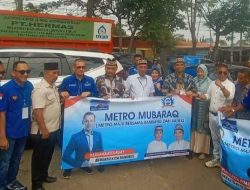 H. Bambang-Rofieq Daftar sebagai Calon Walikota dan Wakil ke KPU Metro
