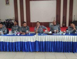 Kalapas Baru Kelas IIA Metro Rapat Bulanan Administratif sekaligus Evaluasi Kinerja