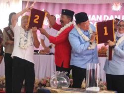 KPU Lampung Timur Umum kan Penetapan Nomor Urut CaBub