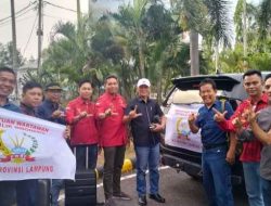 Jelang Pelantikan, Ketum PWRI Tiba di Bandara Radin Nten II Lampung Tepat Pukul 16.45