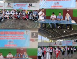 Organ Relawan KMPL Sahabat Mirza Jihan Kota Metro adakan Senam Sehat Riang Gembira