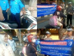 Sosialisasi dan Ajak Masyarakat Tertib Pajak, Satlantas Metro Razia Gabungan bersama 3 Instansi Periksa Kendaraan yang Melintas