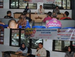 UPTD Pengelolaan Pendapatan Daerah Wilayah III Samsat Metro Terus Berinovasi, Lakukan Sosialisasi, Diskusi bersama Perusahaan Leasing