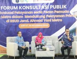 Peningkatan Pelayanan, RSUD Ahmad Yani Metro Gelar Forum Konsultasi Publik Tahun 2024