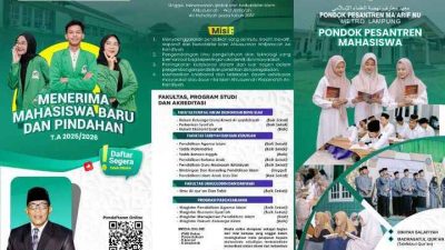 Telah Dibuka! UMALA Metro  Menerima Mahasiswa/i Baru, Segera Daftarkan Diri Anda dengan Kemudahan Berikut