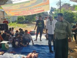 Idul Adha 1445 H, Ponpes Darul A’mal Lampung Potong 11 Ekor Hewan Kurban