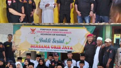 PAC Grib Jaya Air Naningan Mengadakan Santunan Anak Yatim 10 Muharam 2025
