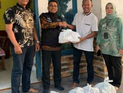 Dihadiri Langsung oleh Kepala, BRI Cabang Metro Salurkan Bantuan kepada Korban Angin Puting Beliung di Metro Utara