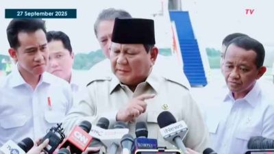 Presiden Prabowo: Waspada..!! MBG Jangn Sampai di Politisasi