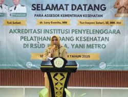 RSUD Jend. Ahmad Yani Metro menggelar Akreditasi Institusi Penyelenggara Pelatihan Bidang Kesehatan