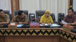 Komisi II DPRD Kota Metro menggelar Rapat Dengar Pendapat Bersama Sejumlah Organisasi Perangkat Daerah