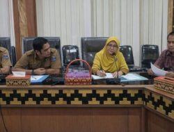 Komisi II DPRD Kota Metro menggelar Rapat Dengar Pendapat Bersama Sejumlah Organisasi Perangkat Daerah