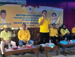 Darlian Pone Buka Muscam PK Partai Golkar Kecamatan Kasui, Dilanjutkan Gerakan Lampung Menanam